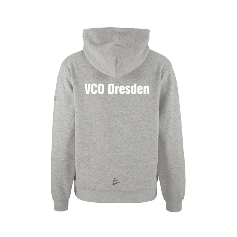 VCO Hoodie Damen Grey Melange